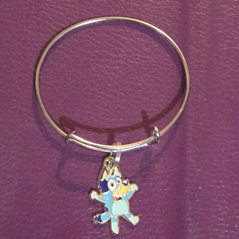 🍒🍒 Blue Cartoon Character Charm Bracelet